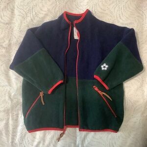 Boys Vintage Full Zipper Jacket Size 4